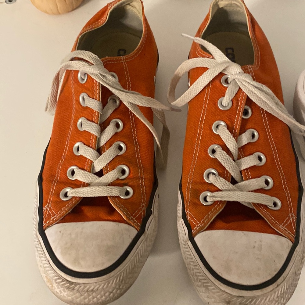orange converse